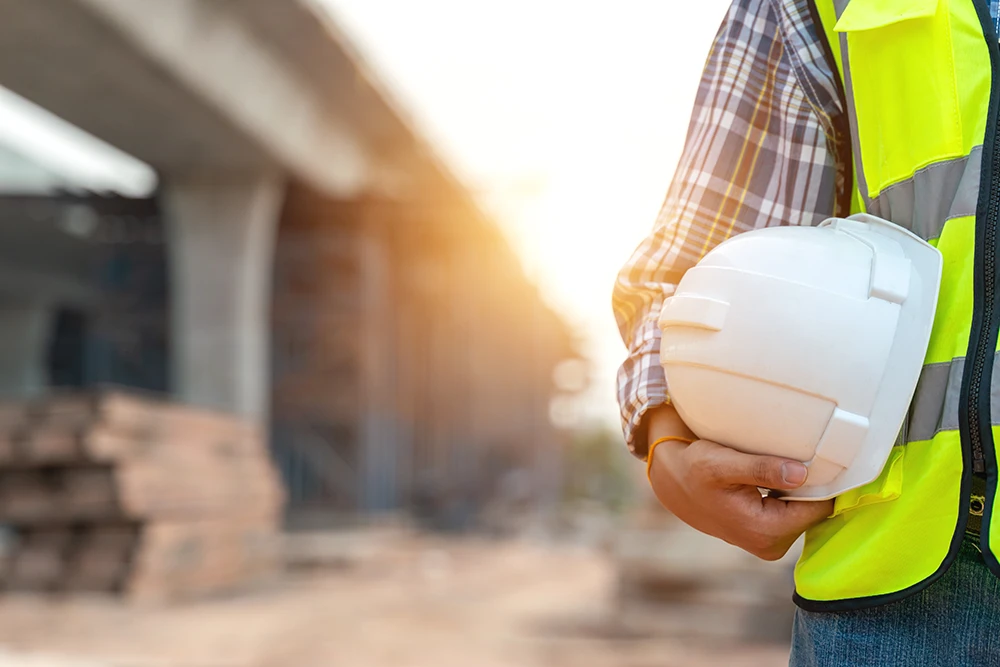 Construction Worker on Site